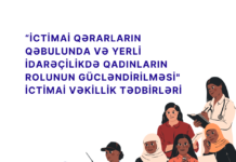 İctimai qərarların qəbulunda və yerli idarəçilikdə qadınların rolunun gücləndirilməsi