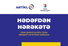 “Hədəfdən Hərəkətə: icma quruculuğu, icma inkişafı və ictimai vəkillik”